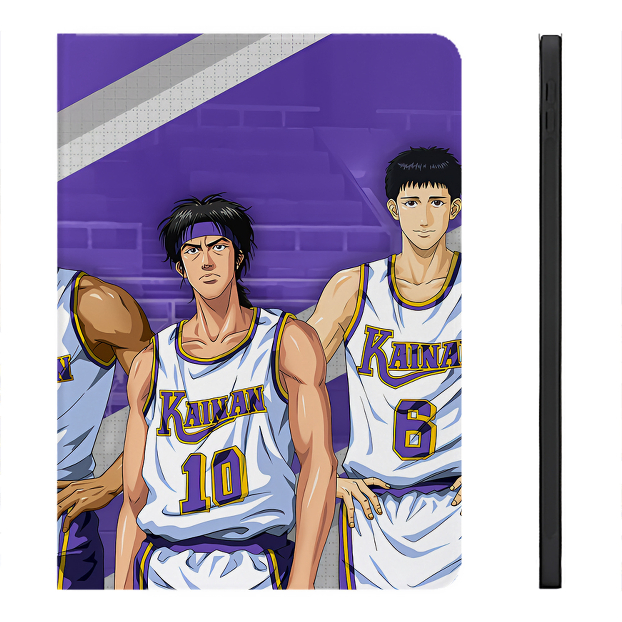 （画像用） SLAM DUNK／スラムダンク IPadケース ペンホルダー付き ブックスタイルデザイン